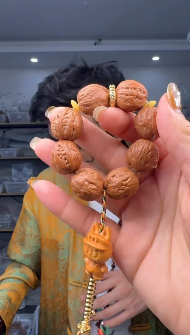 【闪购商品】文玩核桃把件DIY手串