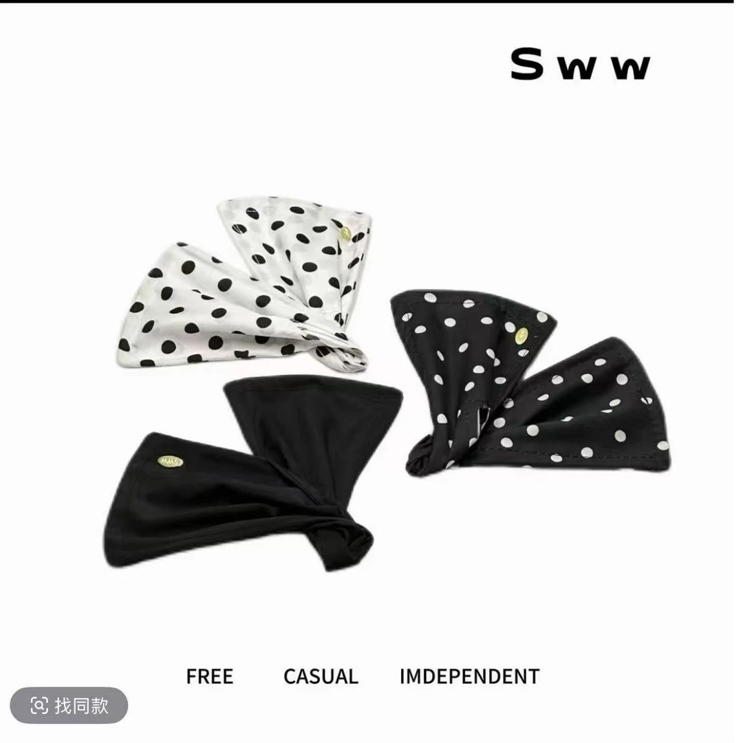 未来发饰扭扭懒人盘发神器旋转发带网红气质时尚波点丸子头发饰MB