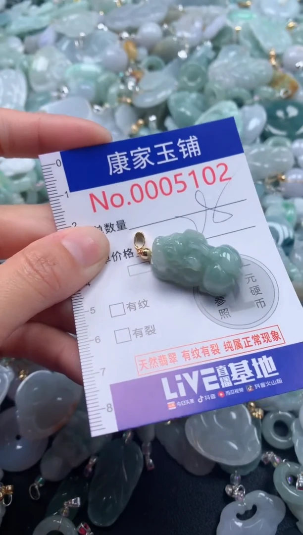 颈饰未镶嵌翡翠5102