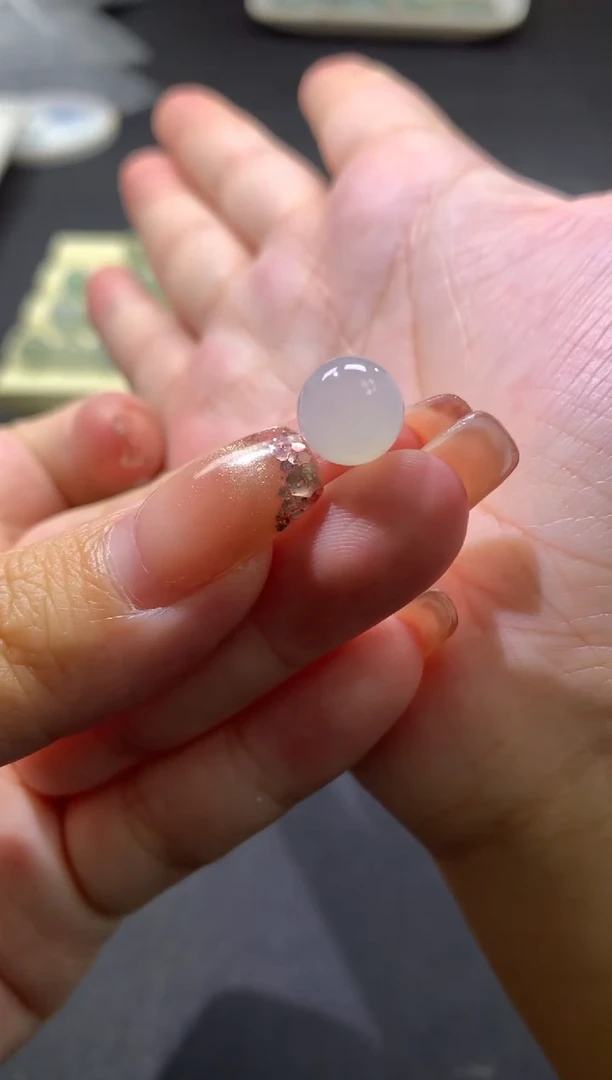 未镶嵌定制翡翠卡9.3mm