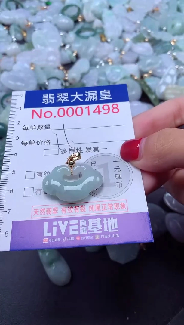 颈饰未镶嵌翡翠1498