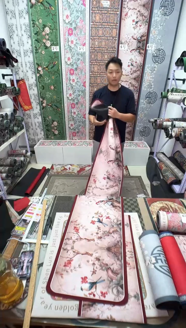 混纺40 240 茶红微瑕