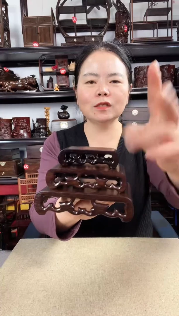 木双龙一套老李红木工艺品