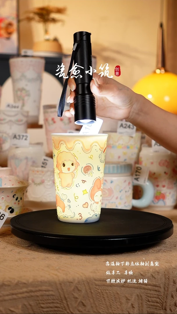 景德镇高温釉下彩创意瓷