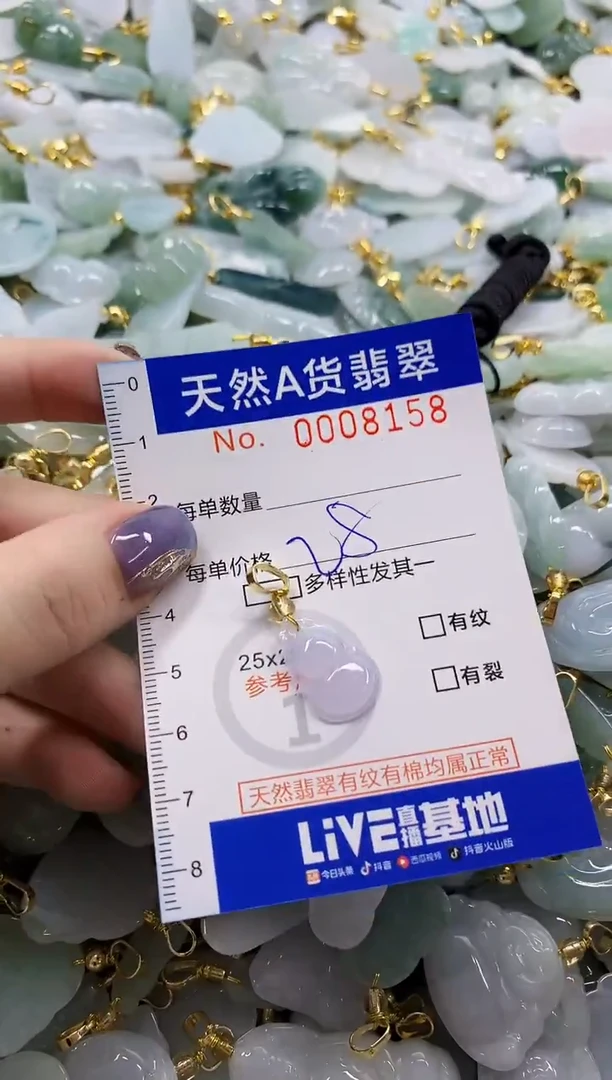 颈饰未镶嵌翡翠天然A货翡翠