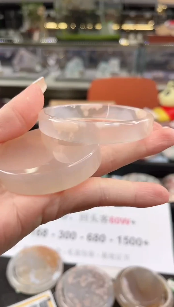 未镶嵌手镯石英质玉56圈口（赠品镯心）1376442