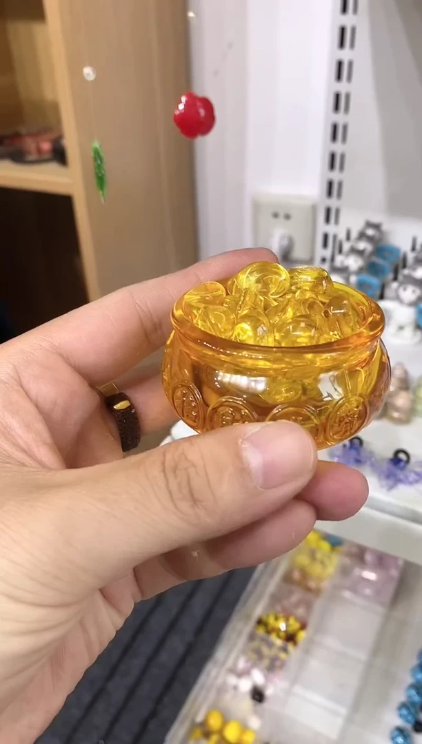 琉璃手工艺品聚宝盆