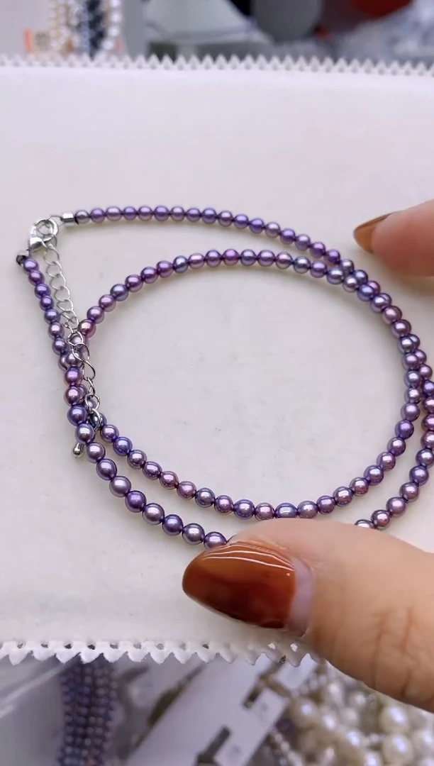 未镶嵌1淡水珍珠项链