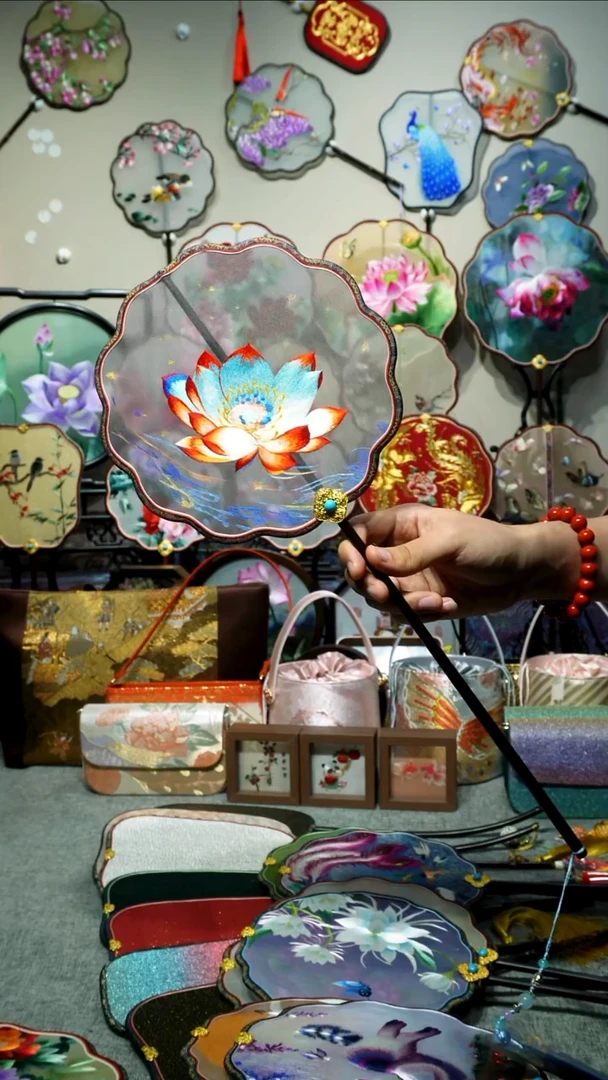 刺绣纯手工苏绣双面绣