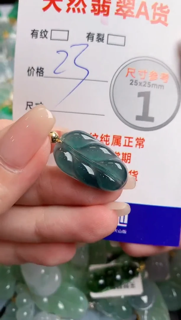翡翠未镶嵌颈饰24000428