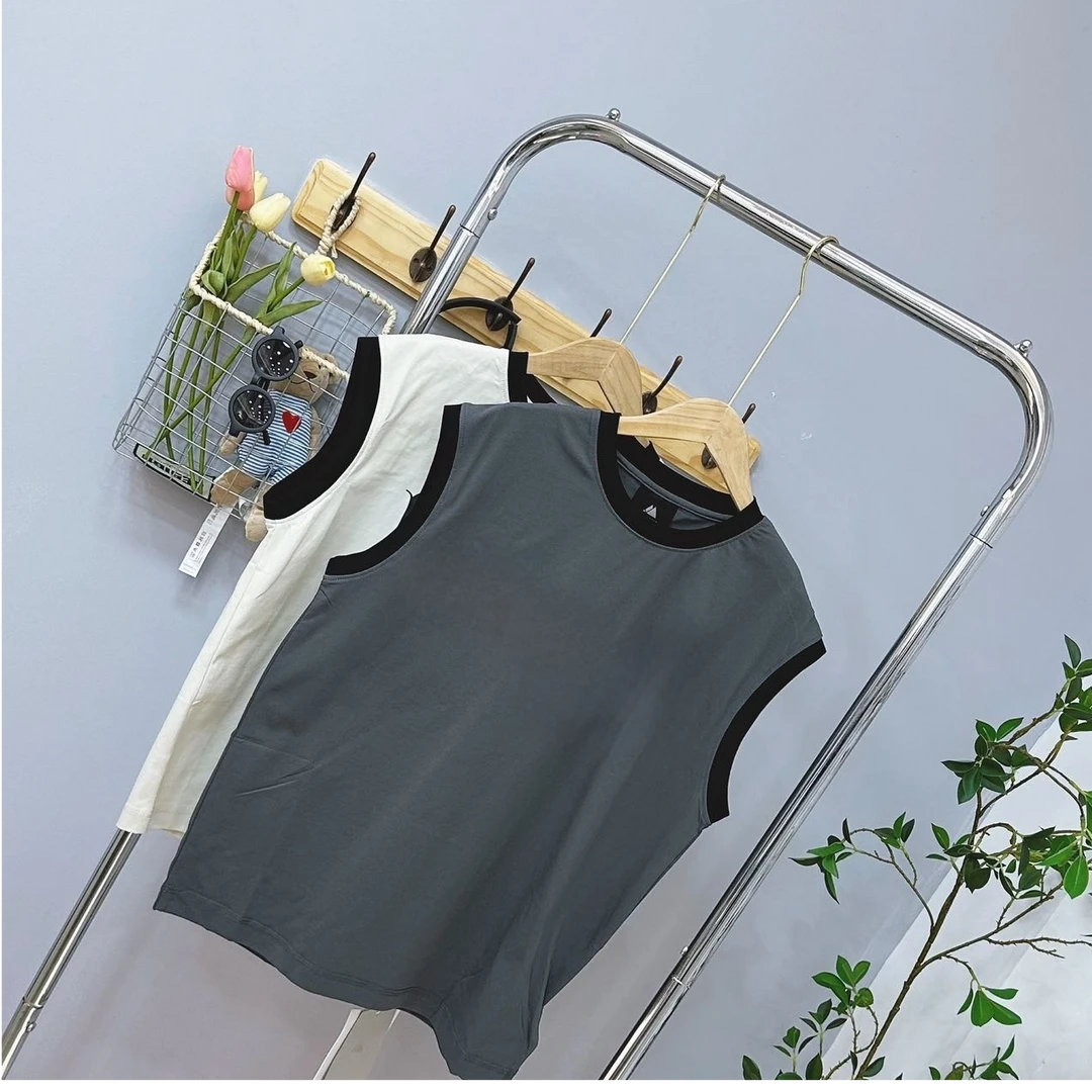 24053高端专享厚里夏款印花短袖灰色