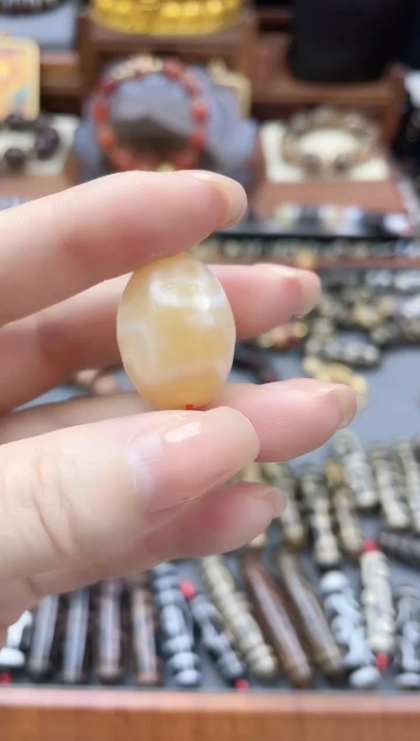 未镶嵌珠珠玛瑙/玉髓聚缘嫩色宝瓶达洛