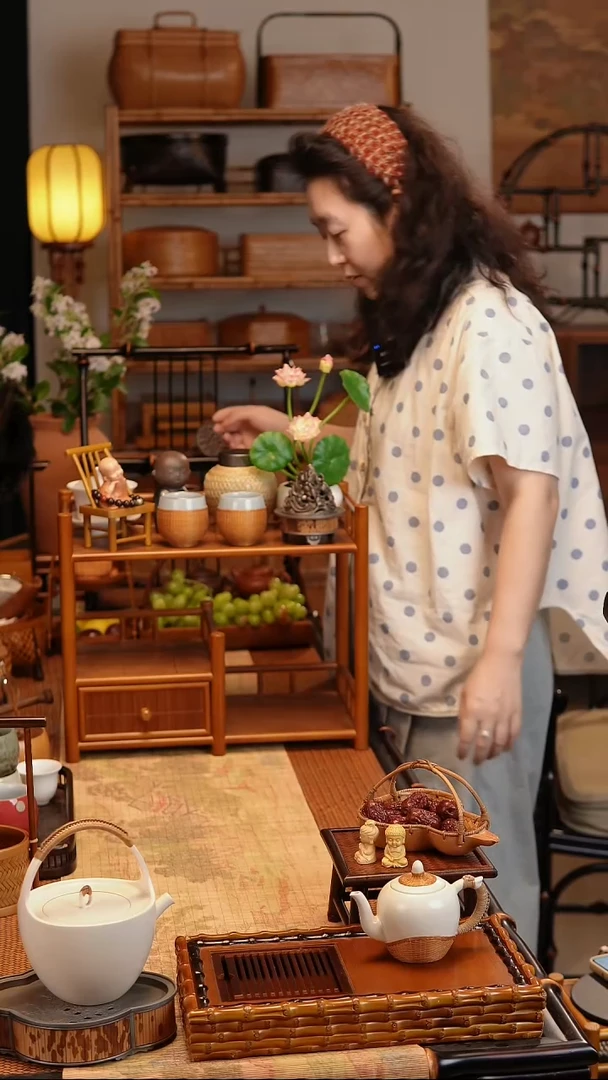 久香】高山楠竹茶具收纳架茶杯架壶架