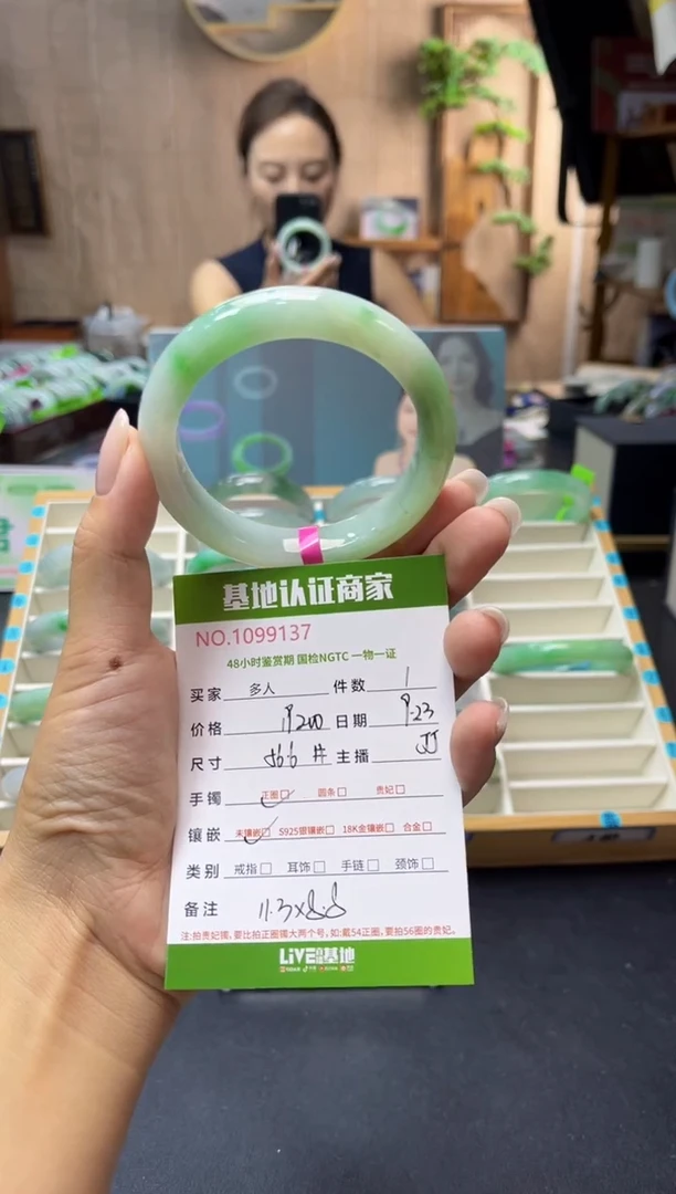 未镶嵌手镯翡翠多人