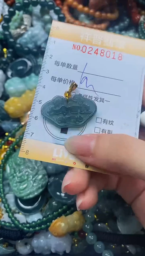 颈饰未镶嵌翡翠闪购0248018多样性发其一