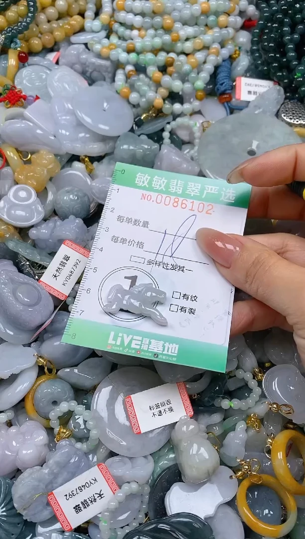 【闪购商品】翡翠颈饰未镶嵌闪购0086102