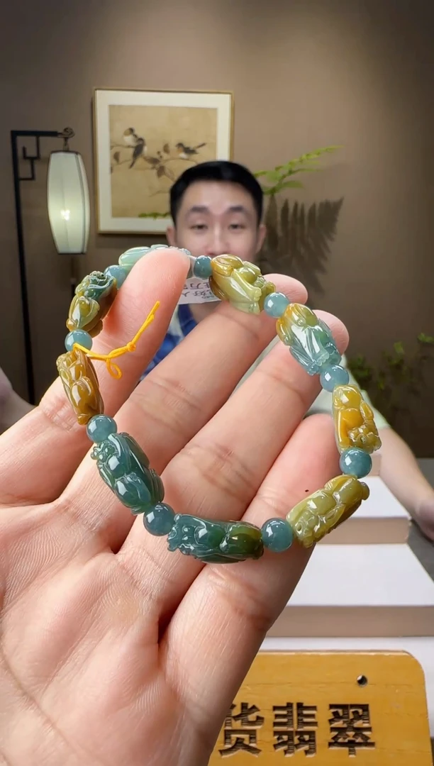 未镶嵌手串翡翠XM@@960Q3J07642