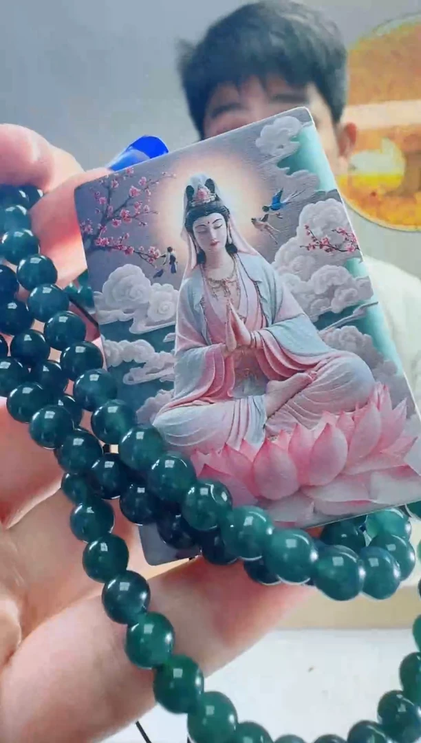 颈饰未镶嵌翡翠天然A货翡翠  多样性随机发其一