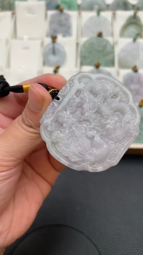 颈饰未镶嵌翡翠天然缅甸翡翠A货158