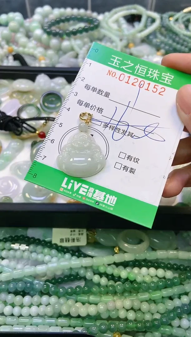 翡翠未镶嵌颈饰闪购0120152多样性发其一