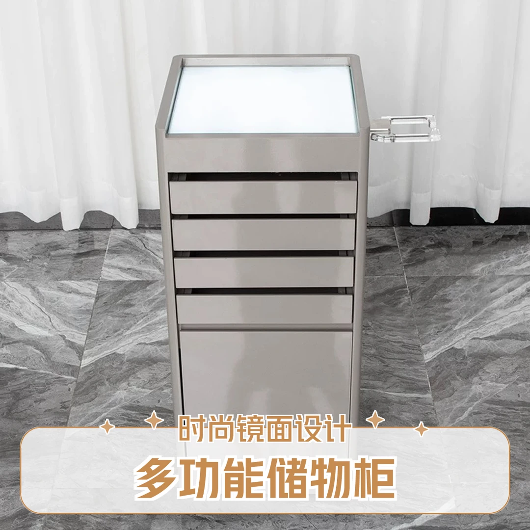 理发店专用置物架多功能储物柜美容院工具柜发廊剪发台
