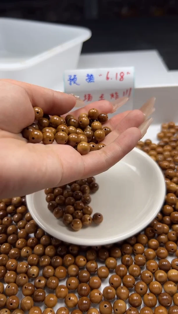 檀香木散珠w746库克8mm*10颗