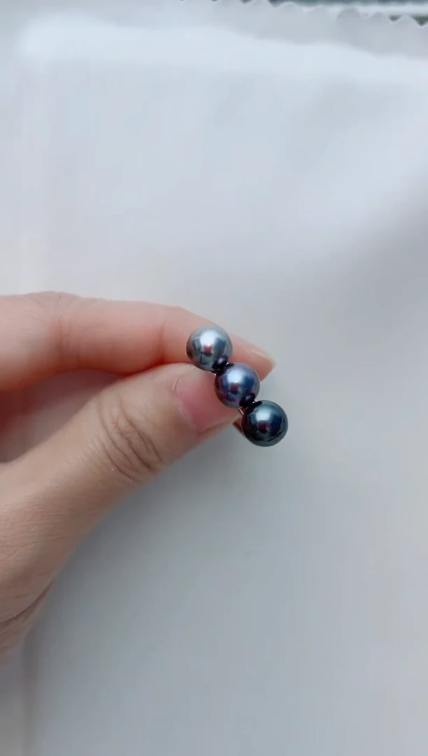 海水珍珠银S925镶嵌戒指A31