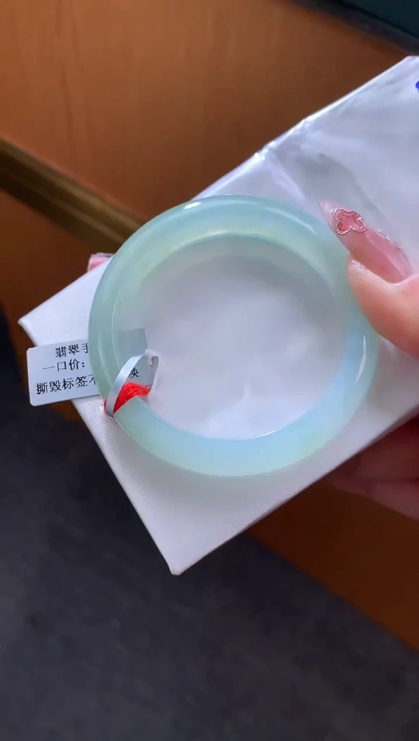 未镶嵌手镯翡翠-F42-正圈52.6