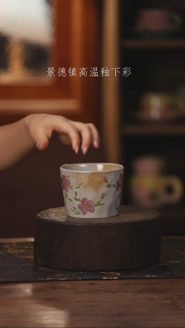 陶瓷景德镇高温釉下手绘陶瓷111