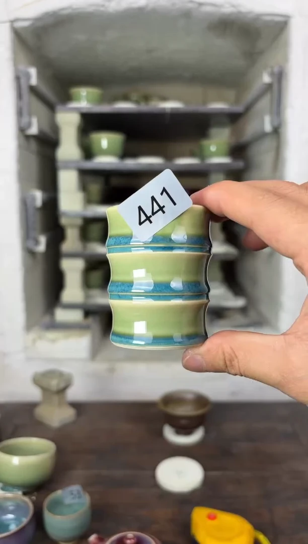 【闪购商品】摆件钧瓷窑变精品茶器