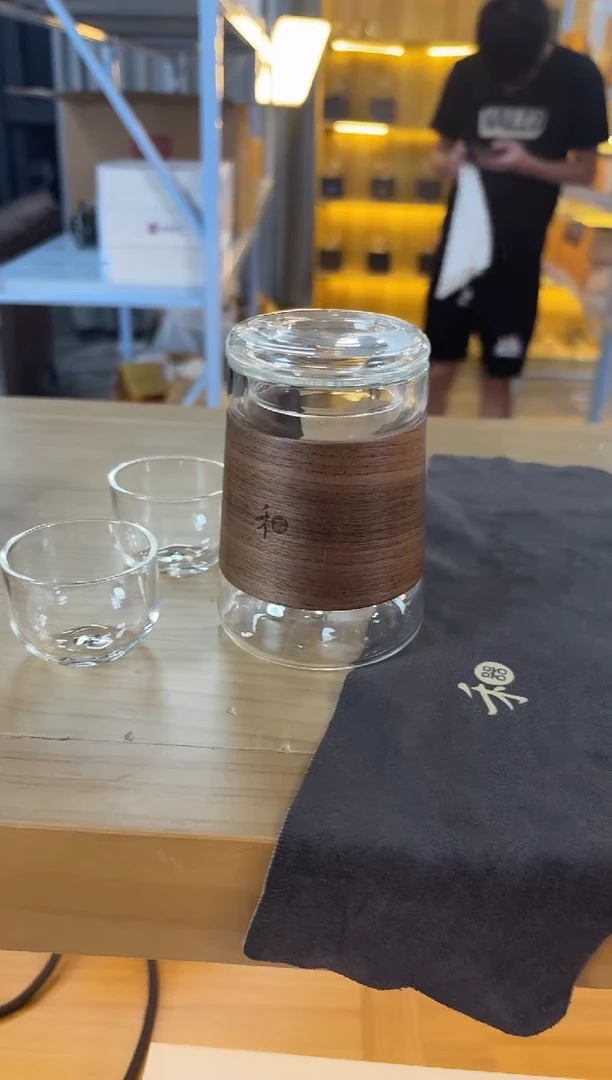 禾器-木颂快客杯-透明色无包装   孤品1