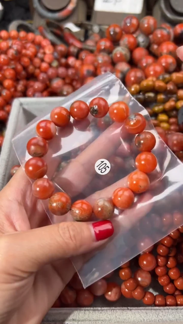 未镶嵌手串南红玛瑙13+