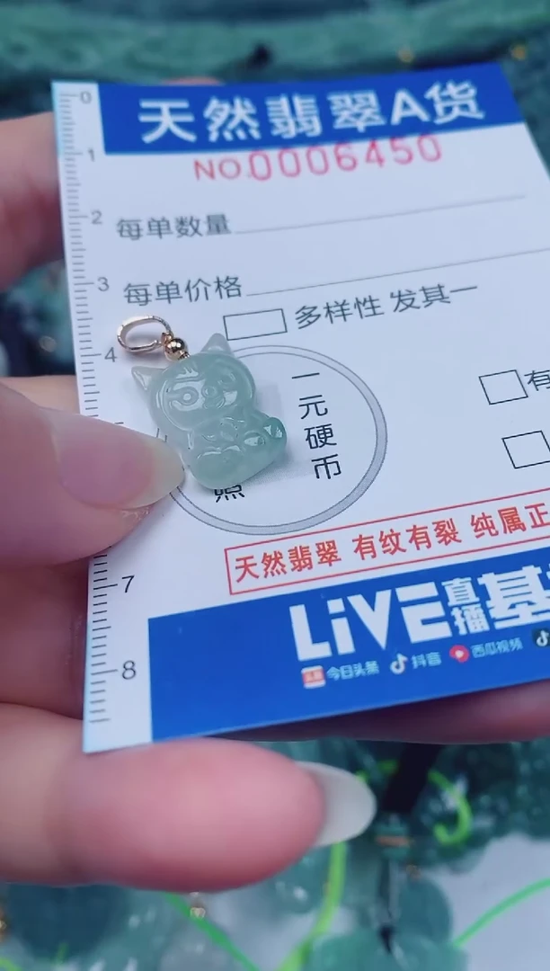 颈饰未镶嵌翡翠00006450