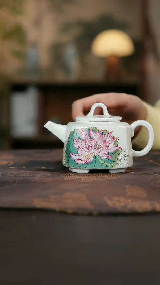 景德镇陶瓷杯碗柴烧多人