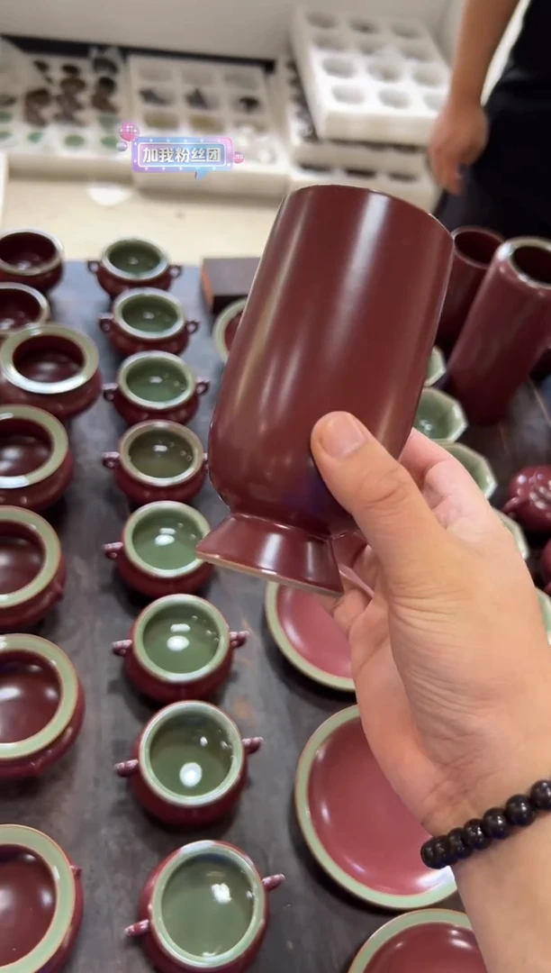 (预售)陈慧芳柴烧晓色云开可乐杯