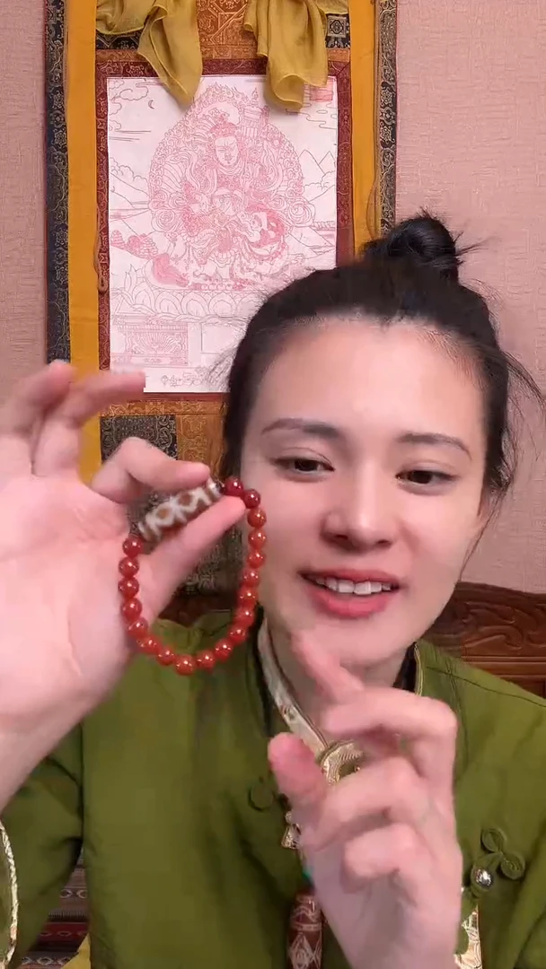 无非金属藏地金刚杵手串