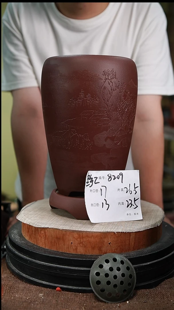 紫砂花盆紫砂花盆8209+z