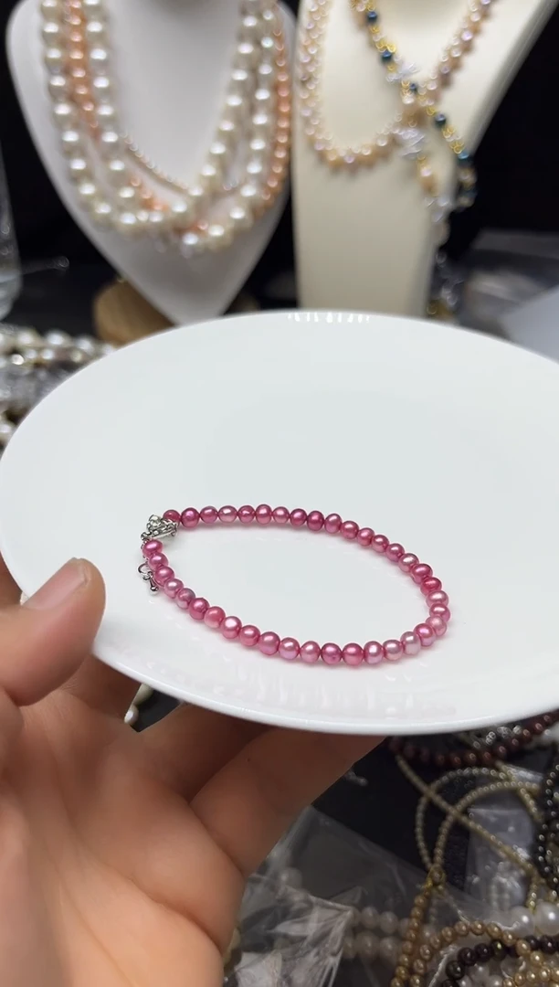 淡水珍珠手链未镶嵌多人