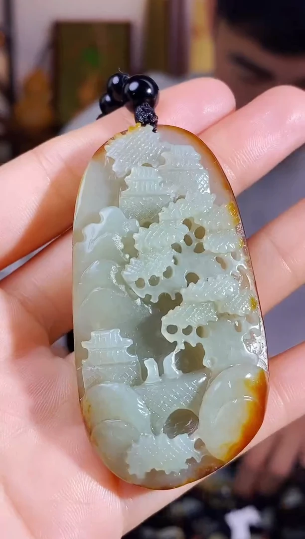 【闪购商品】和田玉颈饰未镶嵌1