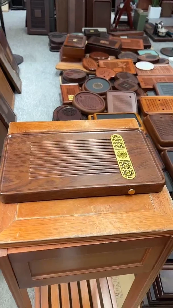 中秋福利实木一整块长34cm*宽19cm干泡台茶盘茶盘