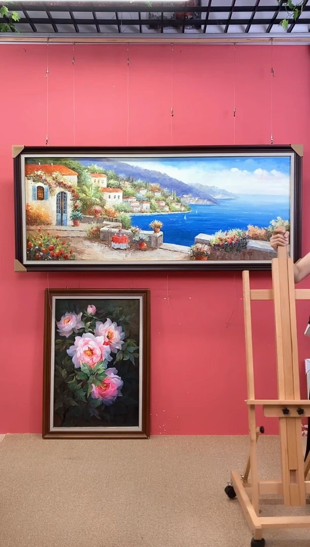 油画L****u 尺寸70.180画芯（不含框）