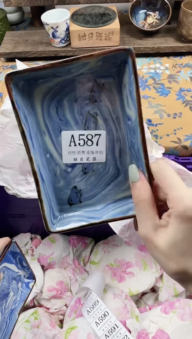 瓷片鲸**鱼                A587