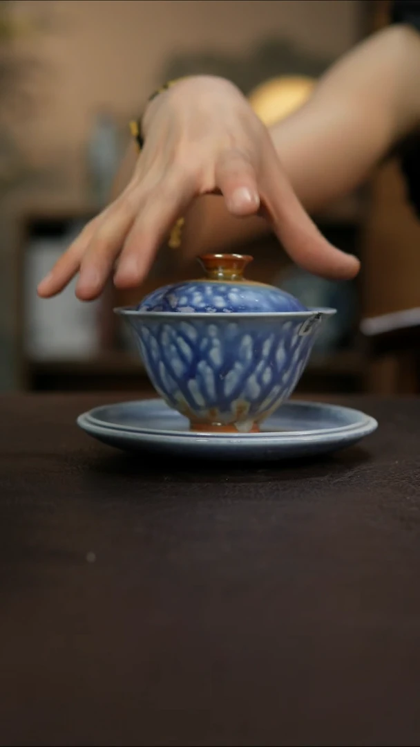 杯景德镇陶瓷杯碗柴烧多人微瑕