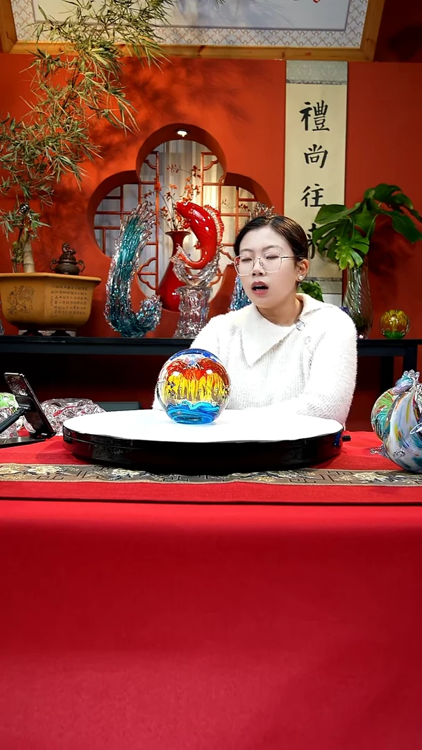 手工艺品琉璃用****8花球