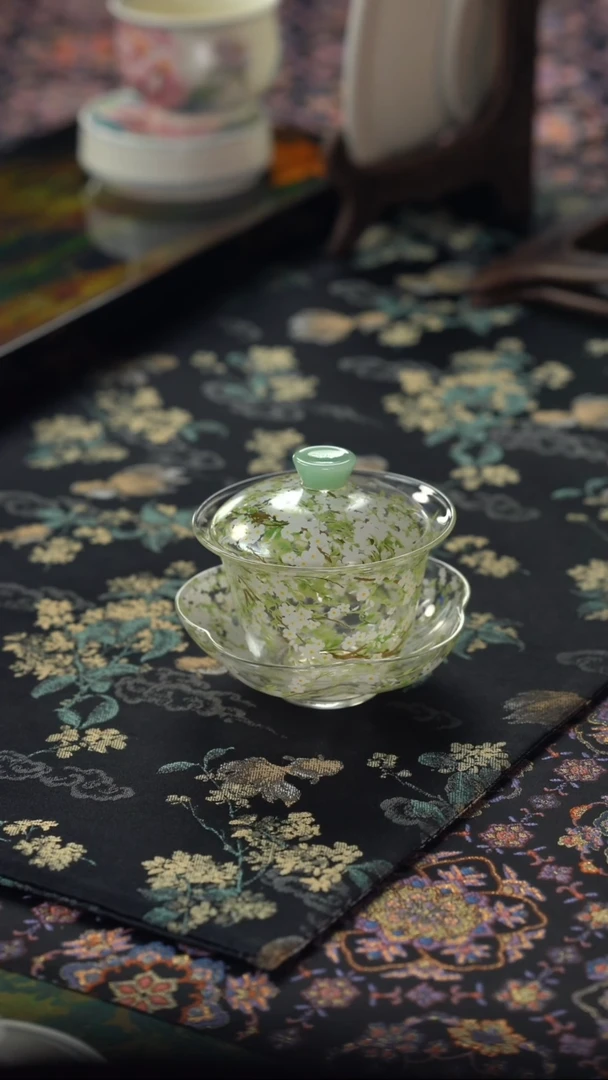 英姐好物分享@@梨花盖碗