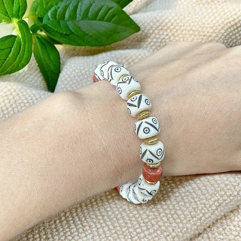 合金皮质手链 藏式手串