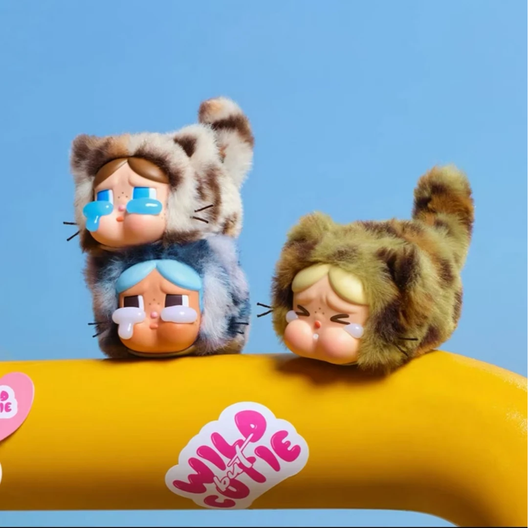 【踩尾巴后一位】欧哭娃豹豹猫猫系列盲盒玩具