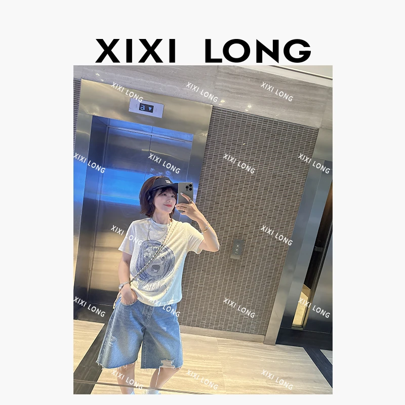 大喜｜  “互相旺”冰箱棉自带凉感卡通百搭T恤 F056