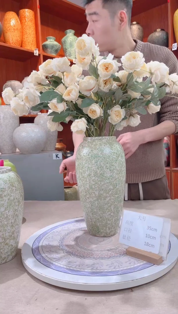 【闪购商品】瓶精品陶瓷花瓶 无花 春意盎然 大号