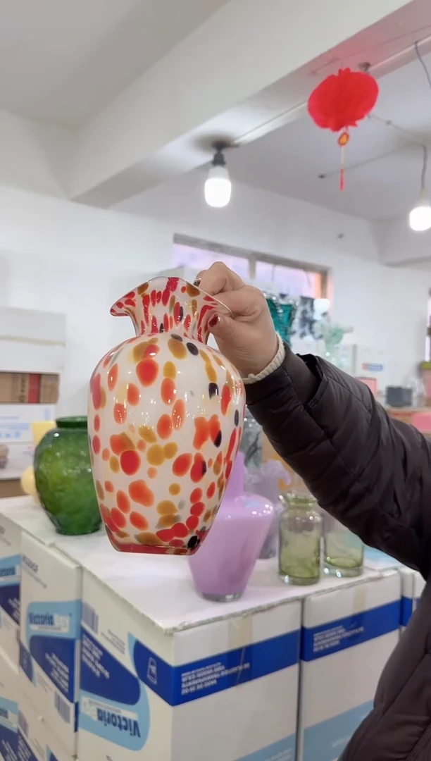 【闪购商品】琉璃迪喜花器-u-早23